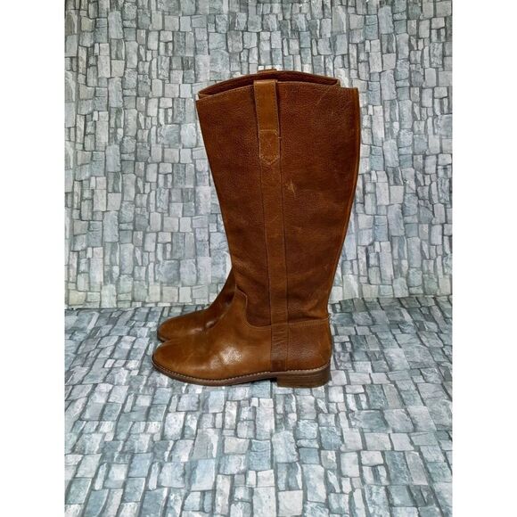 Madewell Shoes - Madewell Winslow Knee High Boots  English‎ Saddle Brown Women Sz 8.5 Pre-owned